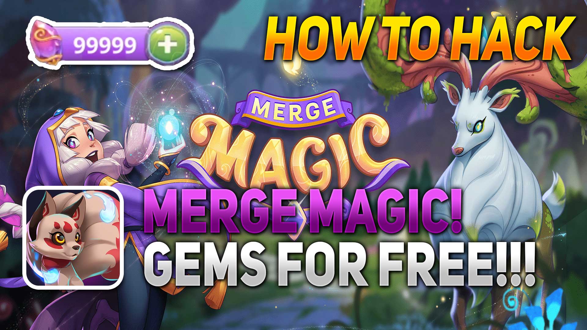 merge magic! Free Gems