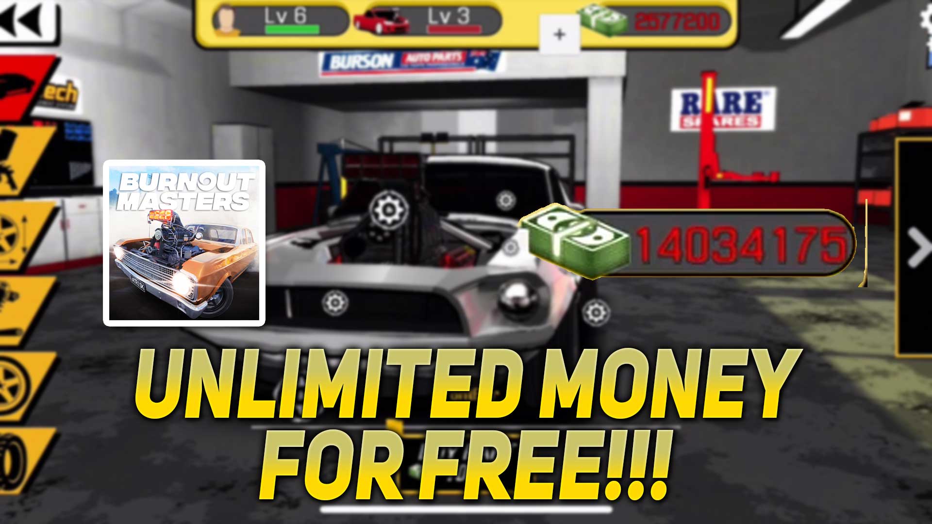 burnout masters free money