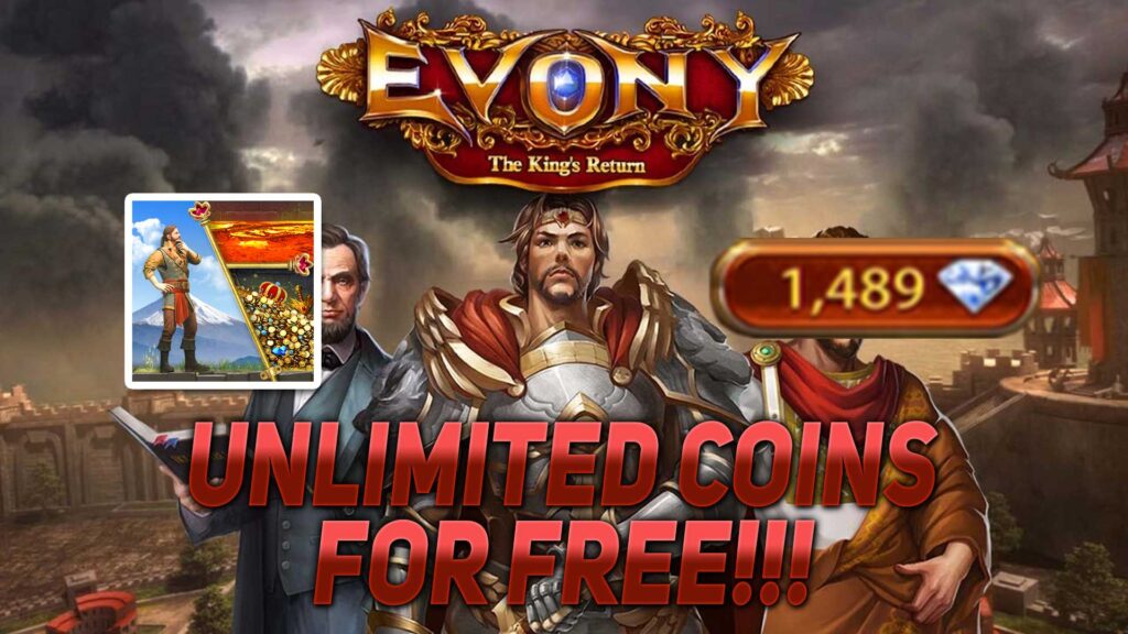 evony free gems