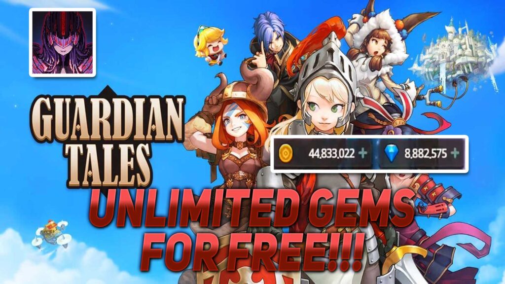 guardian tales free gems