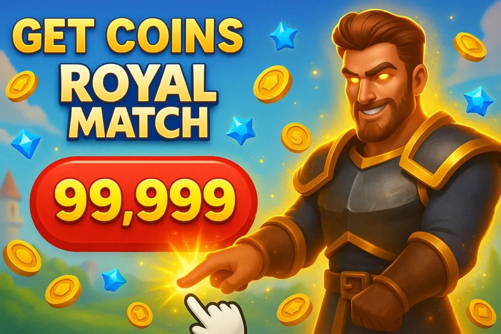 how to get free coins in royal match