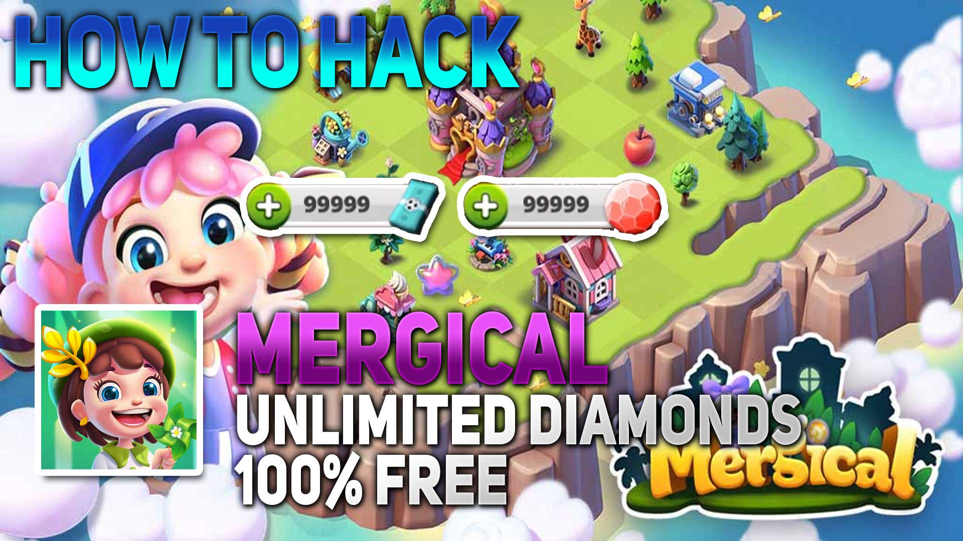 mergical free diamonds