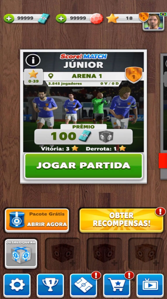 Score Match Free Coins and Buxs