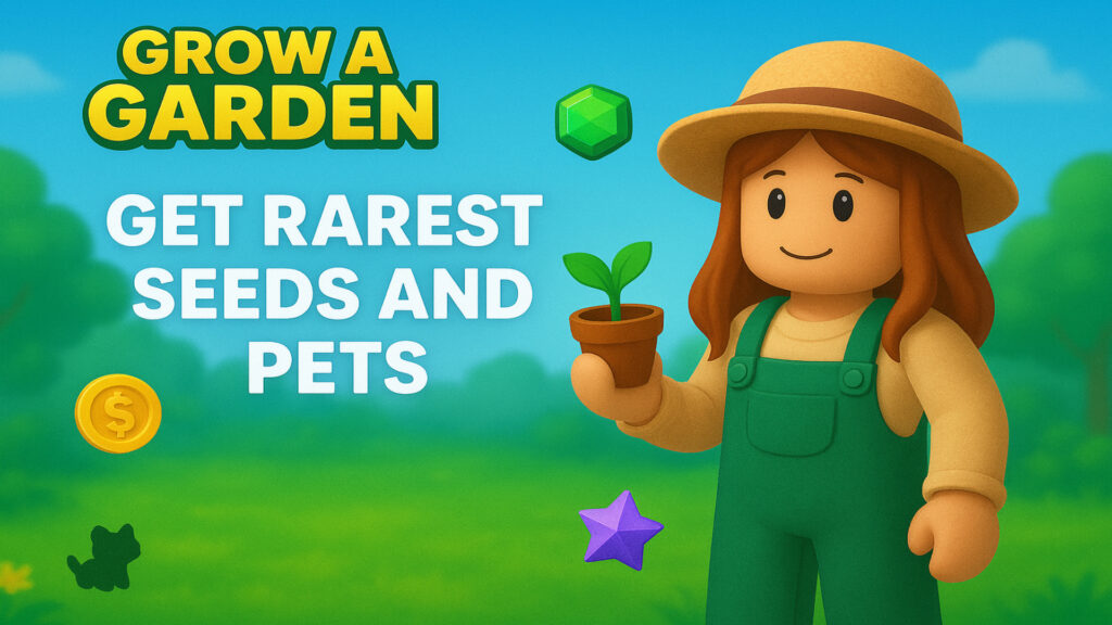 grow a garden rarest pets seeds